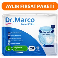 Dr Marco Dr.marco Yetişkin Emici Külot Large 90 Adet