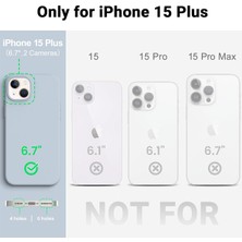 Dijimedia Iphone 14 Plus ve 15 Plus Uyumlu Şeffaf Kamera Korumali Aa Kalite