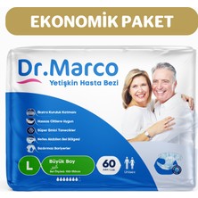 Dr Marco Dr.marco Yetişkin Bel Bantlı Hasta Bezi Large 60 Adet