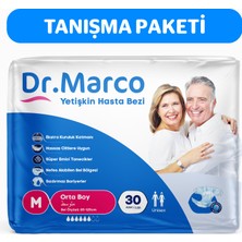 Dr Marco Dr.marco Yetişkin Bel Bantlı Hasta Bezi Medium 30 Adet