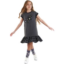 Mshb&G Yıldızlı Unicorn Kız Çocuk Elbise