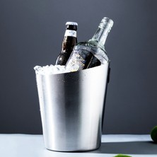 Xin Yue Zhang Xin Yue Zhang Paslanmaz Çelik Şampanya Kovası Ev Bira Kovası Bar Ktv Ticari Buz Kovası Şarap ve Şarap Kovası, Altın (Yurt Dışından)