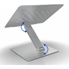 Xin Yue Zhang Xin Yue Zhang Ayarlanabilir Ergonomik Dizüstü Bilgisayar Sehpası, Soğutma Delikli Çok Açılı Ayar, Dizüstü Bilgisayarlara Uygun (Yurt Dışından)