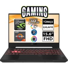 Asus Tuf Gaming A15 FA507NU Amd Ryzen 7 7735HS 32GB Ram 1tb SSD Nvıdıa Rtx 4050 Graphics Windows 11 Pro 15,6" Fhd Taşınabilir Bilgisayar   FA507NUW23