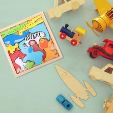 Sam Toys Ahşap 3D Bultak Puzzle Oyuncak