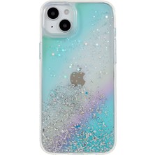 LRtools iPhone 15 Şık Glittery Pc+Tpu Telefon Kapağı (Yurt Dışından)