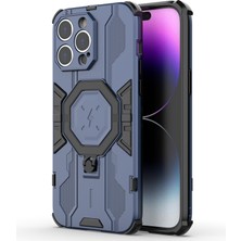 LRtools iPhone 14 Pro Max Koruyucu Telefon Kapak Yüzüğü Kickstand Pc+Tpu Geri Kılıf (Yurt Dışından)