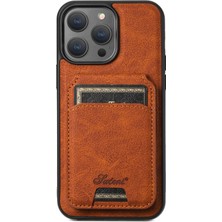 LRtools iPhone 14 Pro Max Magnetic Case Pu+Tpu Anti-Güz Söndürülebilir Telefon Kapağı (Yurt Dışından)