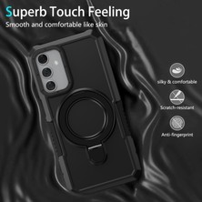 LRtools Samsung Galaxy A15 4g/5g Hibrid Tpu+Pc Ring Tutucu Kickstand Cover (Yurt Dışından)