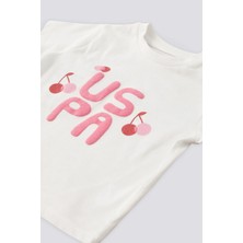 U.S. Polo Assn. Beyaz Kız Bebek Takım