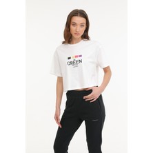 Lumberjack Wl Vanılla 11Md1056 Ekru Kadın Kısa Kol T-Shirt