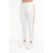 Lotto W-Goras Jogger 4fx Ekru Kadın Eşofman Altı