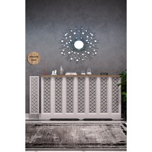 Endless Shopping Petek Onu Kapatma Dolap Dresuar Kalorifer Petek Kaplama Çam Renk Ahsap Mobilya 136 cm Cok Amacli