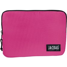 Jacbag Tablet Kılıfı Fermuarlı Pembe