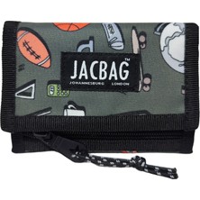 Jacbag Wallet-Cırtlı Cüzdan Wallet-College