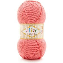 Alize 5 Adet Baby Best Anti-Piling Bebe El Örgü Ipi Pembe 170