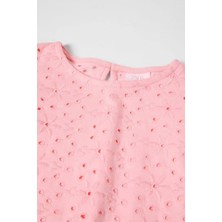 Zra Fisto Işlemeli Fırfırlı T-Shirt