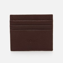 Hotiç Erkek Deri Kahverengi Kartlık