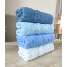 Denizli Hatırası 50X85 Fluffy 100% Pamuk Havlu Seti 4'lü