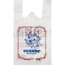 Eczane Poşeti 2200 Adet Orta Boy Atlet Poşet 24×45cm