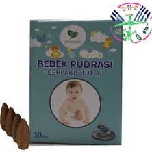 Layansaa Baby Powder - Bebek Pudrası Özel Aromalı Geri Akış Backflow Özel Aromalı Tütsü 10 Adet