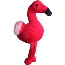 Elifeshop Ithal Kumaş Yumuşak Dokulu Hawaii Flamingo Parti Süsleme Peluş Oyuncak Oyun & Uyku Arkadaşı 25 Cm.