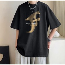 Amor Man Büyük Beden Özel Tasarım Oversize Erkek Battal T-Shirt