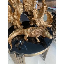 Mirsa Global Timsah Biblo Dekoratif (Polyester)