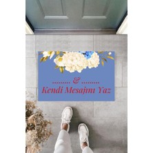 Modfex Dijital Baskı Kişiye Özel Iç Kapı Dekorasyon Paspas  PS11291