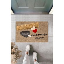 Modfex Dijital Baskı Kişiye Özel Iç Kapı Dekorasyon Paspas  PS11248