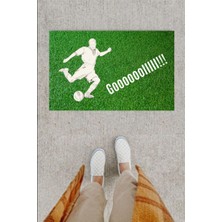 Modfex Kapı Önü Paspası Dekoratif Dijital Baskı Goooolllll P-2348