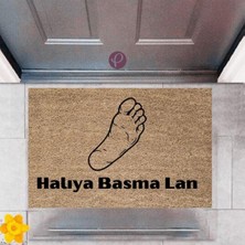 Modfex Kapı Önü Paspası Dekoratif Dijital Baskı Halıya Basma Lan P-2382