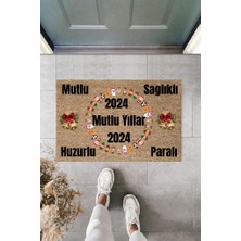 Modfex Kapı Önü Paspası Yeni Yıl Konsepti Dijital Baskı PY-175111160