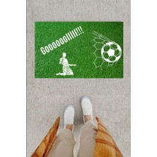 Modfex Kapı Önü Paspası Dekoratif Dijital Baskı Goooolllll P-2347