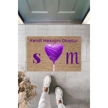 Modfex Dijital Baskı Kişiye Özel Iç Kapı Dekorasyon Paspas  PS11230