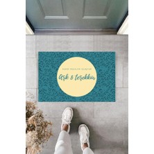 Modfex Dijital Baskı Kişiye Özel Iç Kapı Dekorasyon Paspas  PS11261