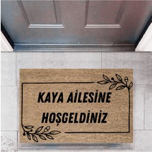 Modfex Kapı Önü Paspası Dekoratif Dijital Baskı Kişiye Özel P-2318