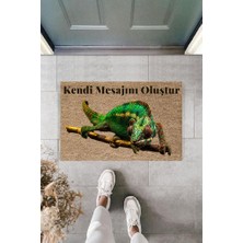 Modfex Dijital Baskı Kişiye Özel Iç Kapı Dekorasyon Paspas  PS11219