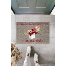 Modfex Dijital Baskı Kişiye Özel Iç Kapı Dekorasyon Paspas PS11294