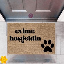 Modfex Kapı Önü Paspası Dekoratif Dijital Baskı Evime Hoşgeldin P-2426