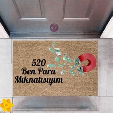 Modfex Kapı Önü Paspası Dekoratif Dijital Baskı 520 Para P-2482