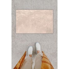 Modfex 3D Baskı Özel Tasarım   Düz Bej Kapı Önü Paspası