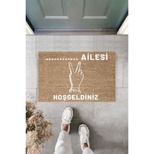 Miraxx Dijital Baskı Kişiye Özel Iç Kapı Dekorasyon Paspas  PS11278