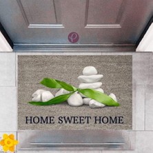 Miraxx Kapı Önü Paspası Dekoratif Dijital Baskı Home Sweet Home P-2457