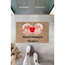 Miraxx Dijital Baskı Kişiye Özel Iç Kapı Dekorasyon Paspas  PS11245