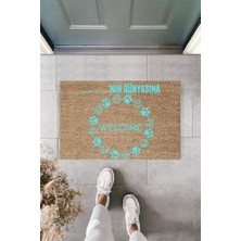 Miraxx Dijital Baskı Kişiye Özel Iç Kapı Dekorasyon Paspas PS11308