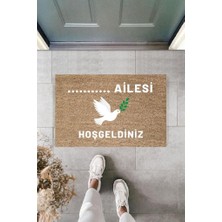 Miraxx Dijital Baskı Kişiye Özel Iç Kapı Dekorasyon Paspas  PS11281
