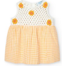 Boboli Kız Bebek Poplin Elbise