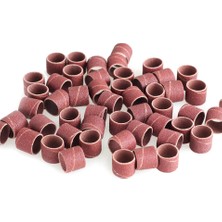 Liscop Zımpara Halkası 1/2 Inç x 1/2 Inç 80 Grit Ahşap Cilalı Oymalı Metal Parlatma Zımpara Halkası (40 Adet) (Yurt Dışından)
