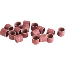 Liscop Zımpara Halkası 1/2 Inç x 1/2 Inç 80 Grit Ahşap Cilalı Oymalı Metal Parlatma Zımpara Halkası (40 Adet) (Yurt Dışından)